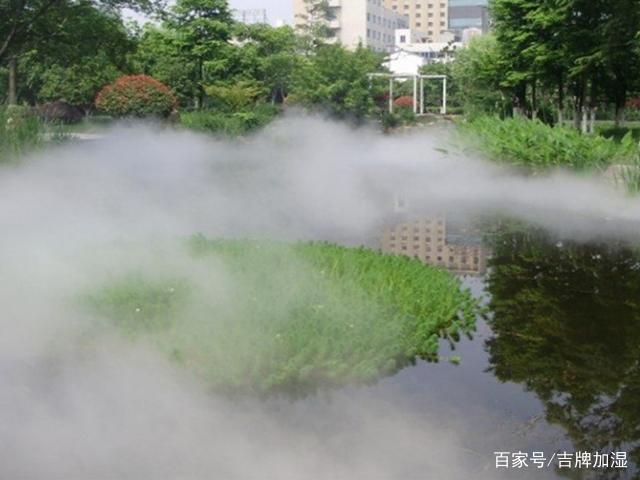园林景观中梦幻般的云雾竟然是这样来的
